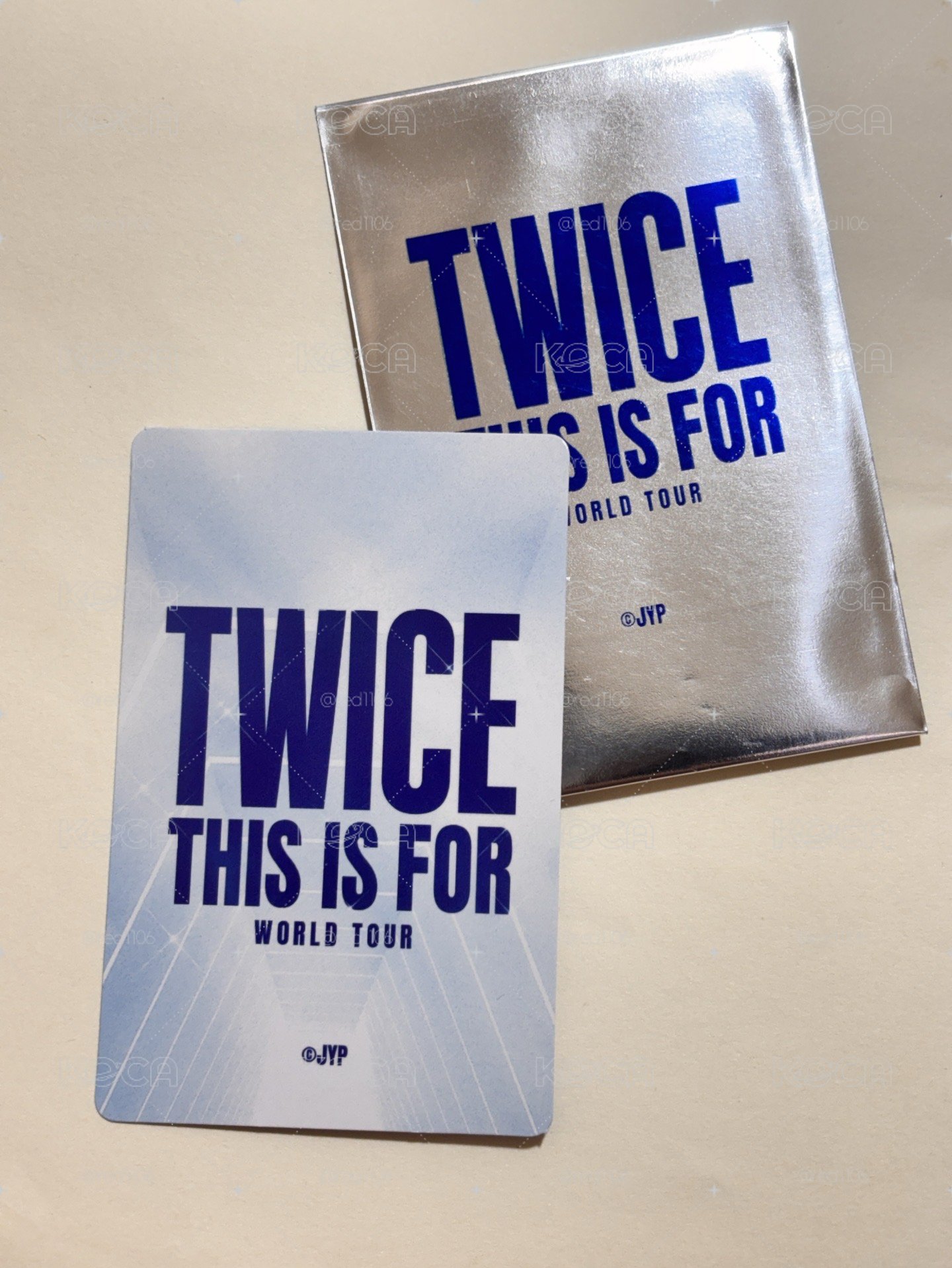 Twice 快閃店滿額卡 多賢