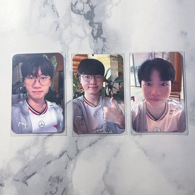 現貨 T1 Doran Faker Keria 釜山網咖 充值小卡