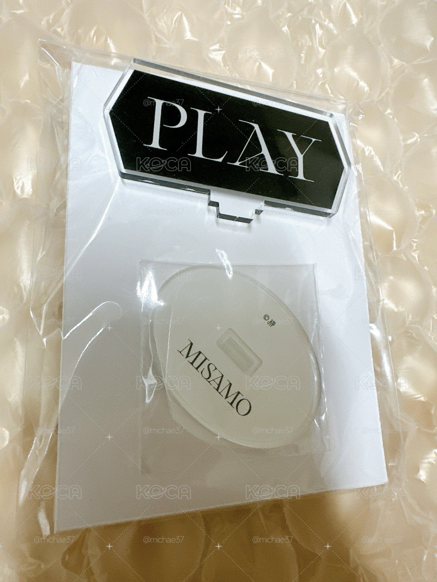 MOMO PLAY專輯 JYP日本商店 特典 MISAMO