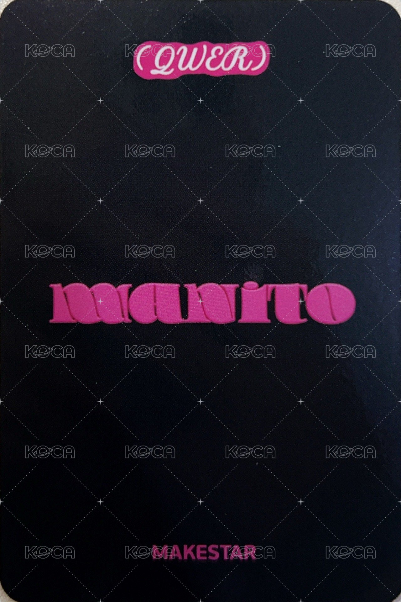 迷一 ms 線上 2.0 簽售卡 跆拳道 ver. 背面