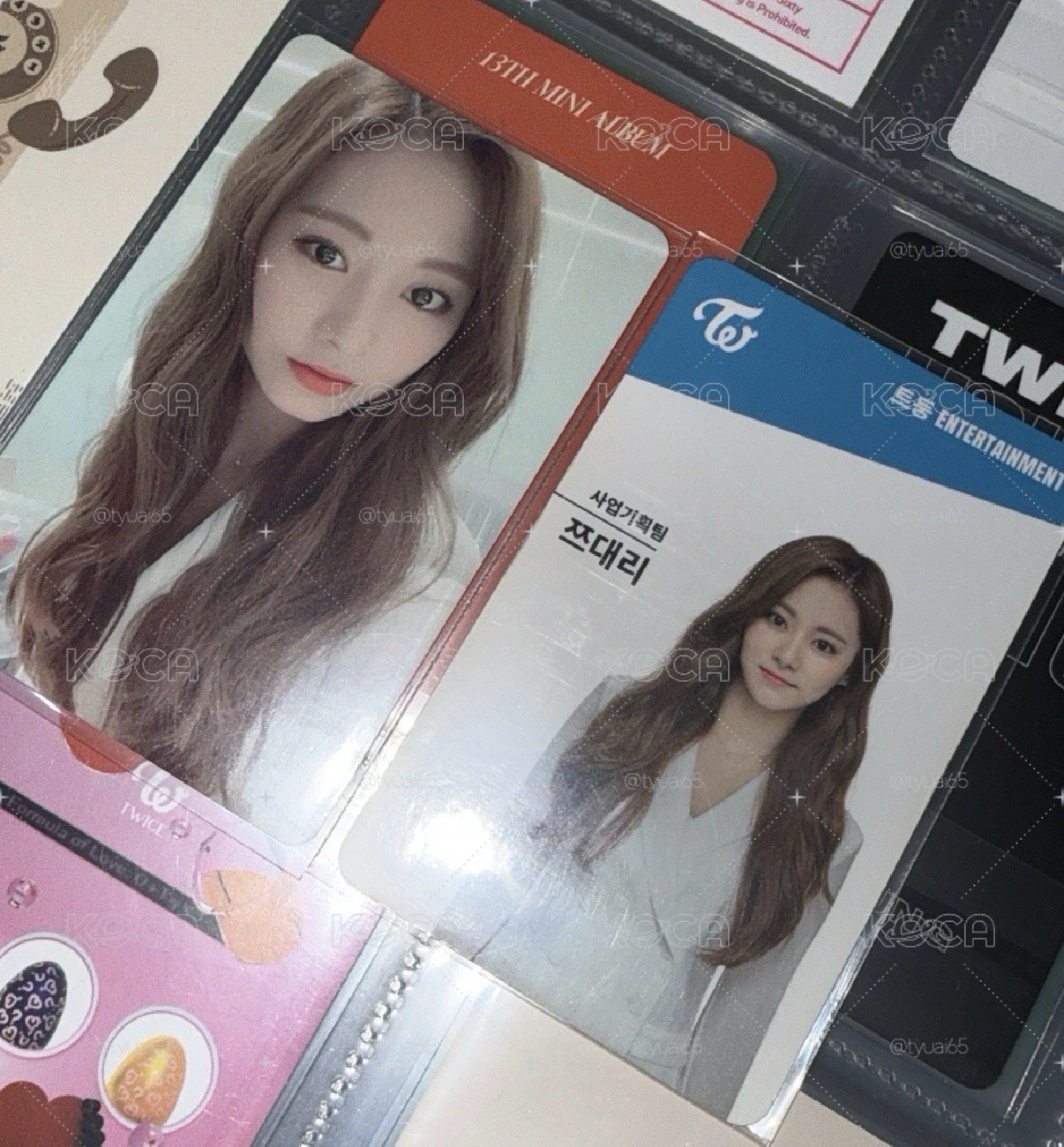 TWICE OFFICIAL FANCLUB 3rd Generation子瑜 會員禮卡 