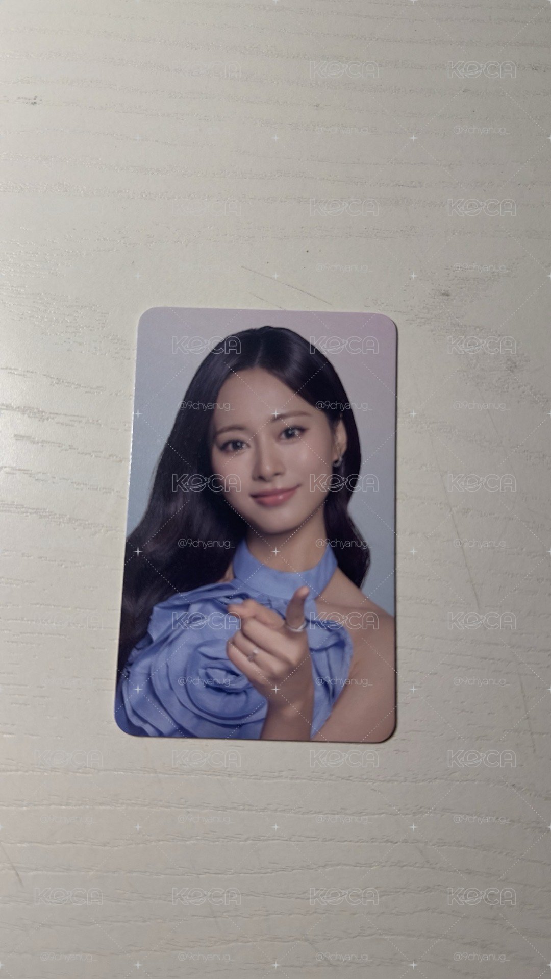 子瑜限量小卡