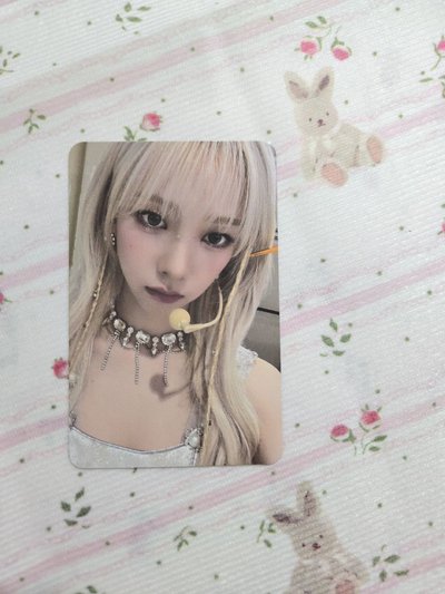 sm金髮耳麥幸運卡柚+柚寧星光卡