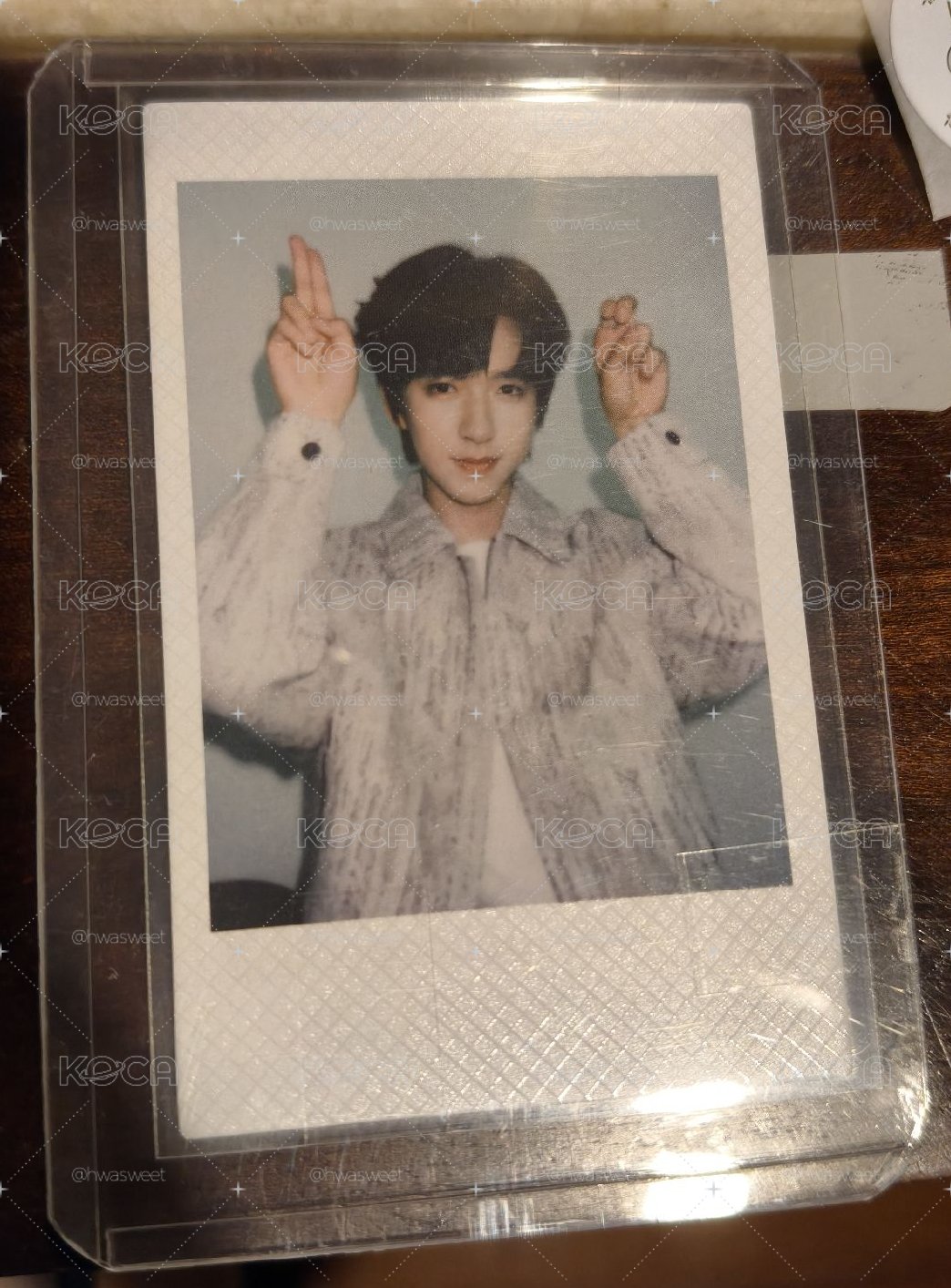 賀峻霖 三專團團卡單人拍立得