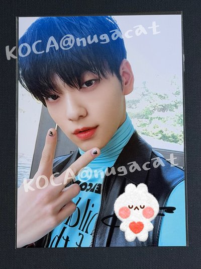 TXT 崔秀彬 LINE MUSIC 親簽生寫真