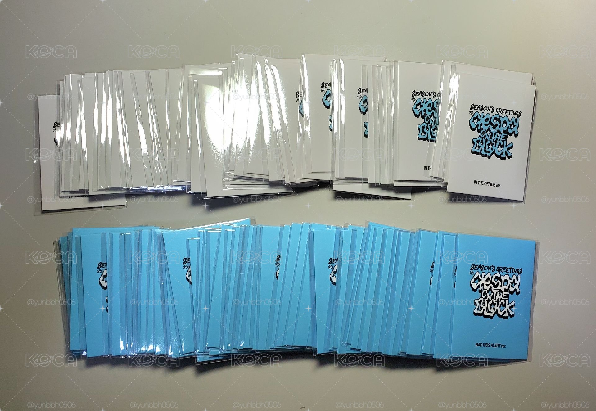 aespa 2025年曆後續 未拆隨機卡包