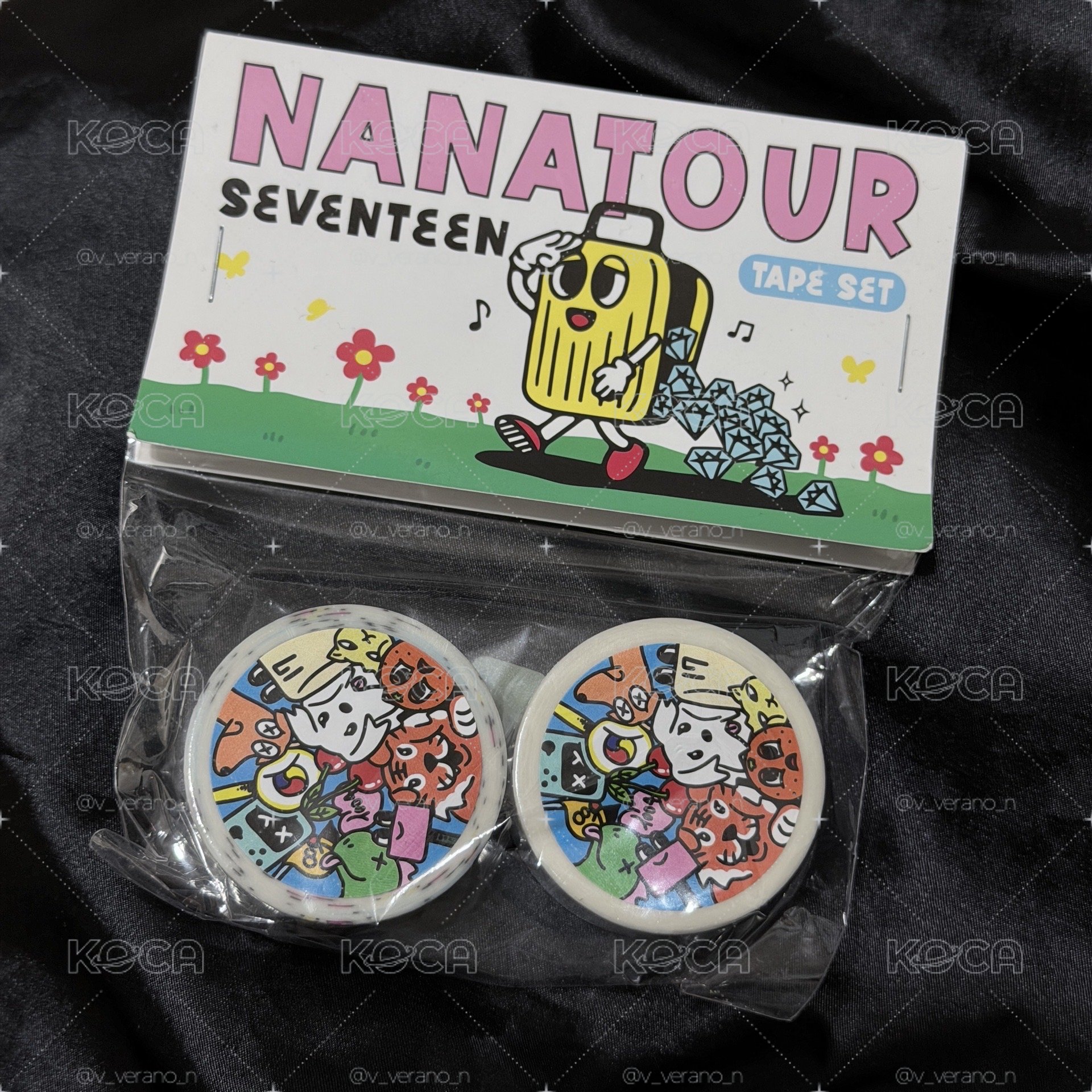 NANA TOUR 紙膠帶