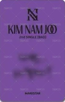 BAD ms 特典卡  背面