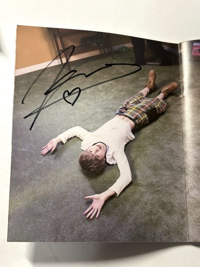 close your eyes 簽頁 snowysummer