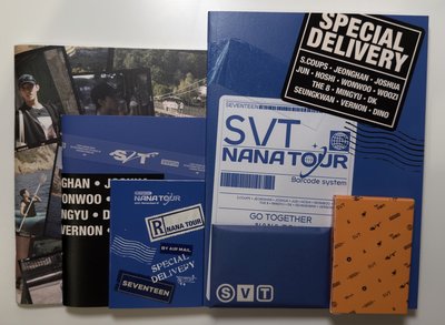 SEVENTEEN NANA TOUR含特典寫真