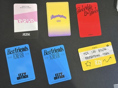 ITZY 小卡6入組 甜甜入手