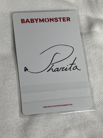 pharita 出道單封預售禮