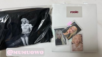 Rosie快閃T恤-人物黑T+廣州滿額