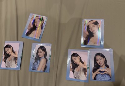 子瑜7-11代言卡閃卡、一般卡