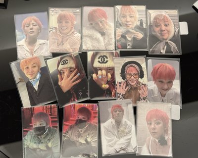 權志龍 Übermensch 專輯卡/特典