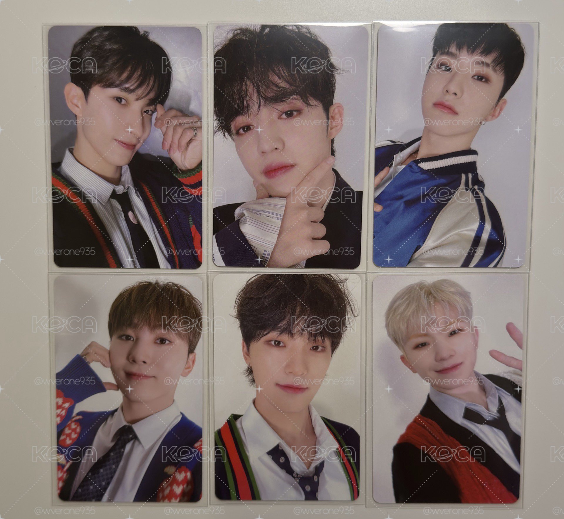 SEVENTEEN POL紅版 小卡如圖