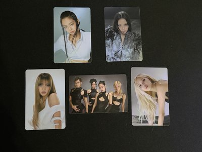 BLACKPINK 護照套 周邊卡