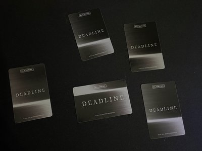 BLACKPINK 護照套 周邊卡