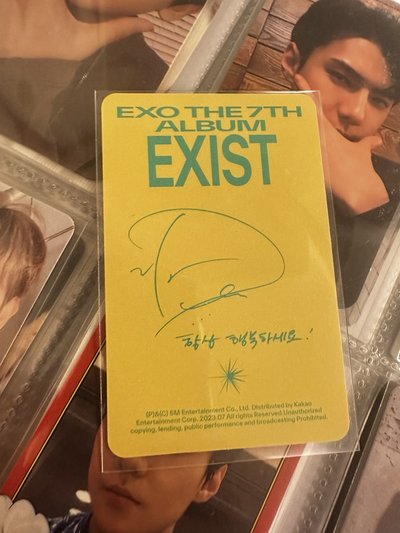 🤍都敬秀D.O. EXIST專卡