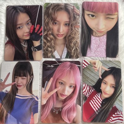 IVE一星一套 卡背可拼出IVE 團粉必入