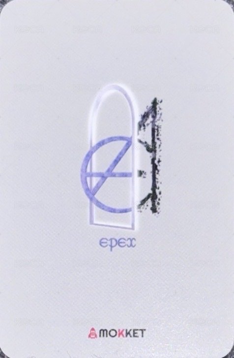 正規2輯 mokket 線下3.0 簽售卡  背面