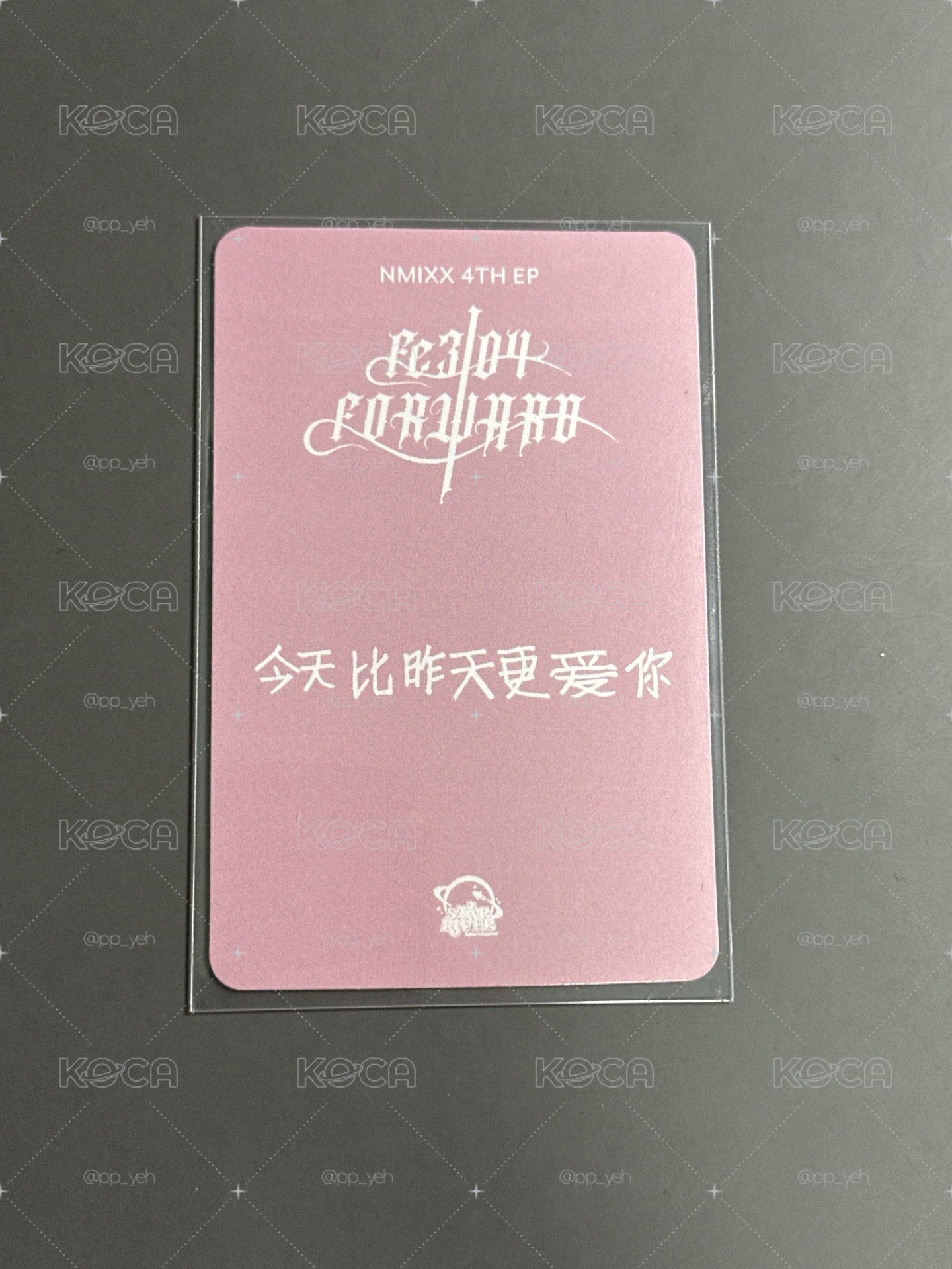 NMIXX sr動物朋友嫄（中文卡背）