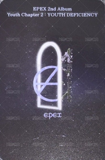 正規2輯 專輯卡  背面