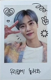 NCT HOME 大隊展會拍立得 周邊卡 