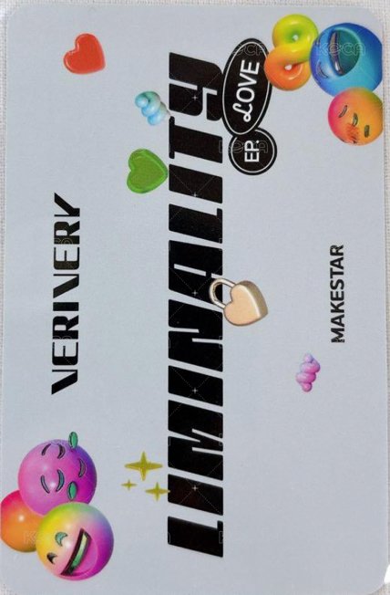 Liminality-EP.LOVE ms 線上 簽售卡 兔毯 背面