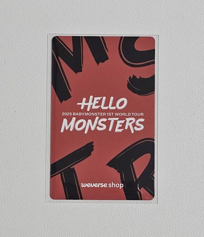 首爾展位入場卡 Ruka