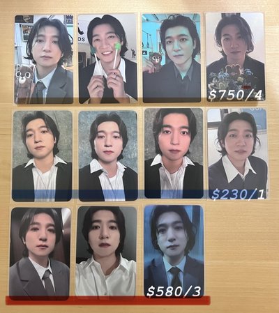 SUNGJIN 30 特典卡 30CON線下滿額