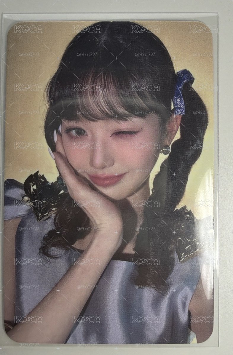 IVE 魔法少女員 中文卡背 無論任何情況都有幸運能量🍀