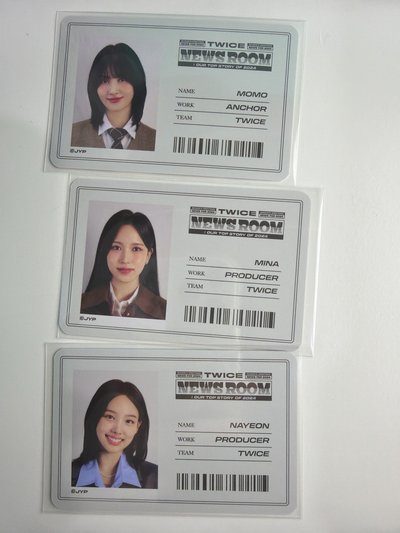 twice 24年曆卡 桃南臉