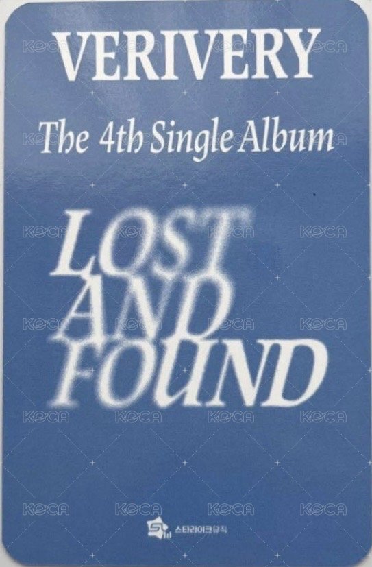 Lost and Found slm 線上 特典卡 史迪奇ver. 背面