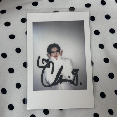 TWS yzy 北京中籤 簽售卡 復刻拍立得