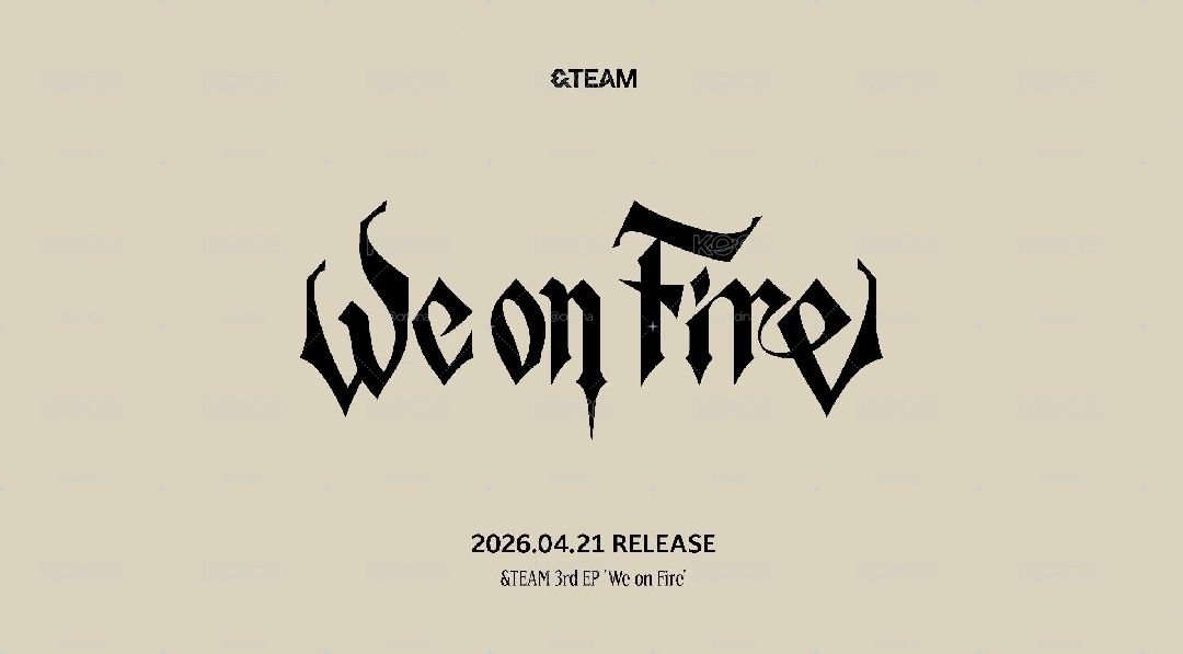 &TEAM We on Fire 專輯預購 韓國Weverse通路（早鳥團，預計3/27收單）