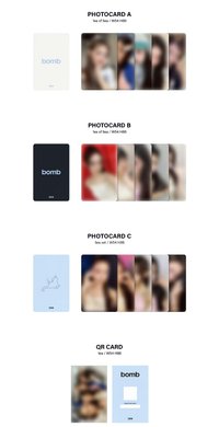 bomb 專輯卡 電子專