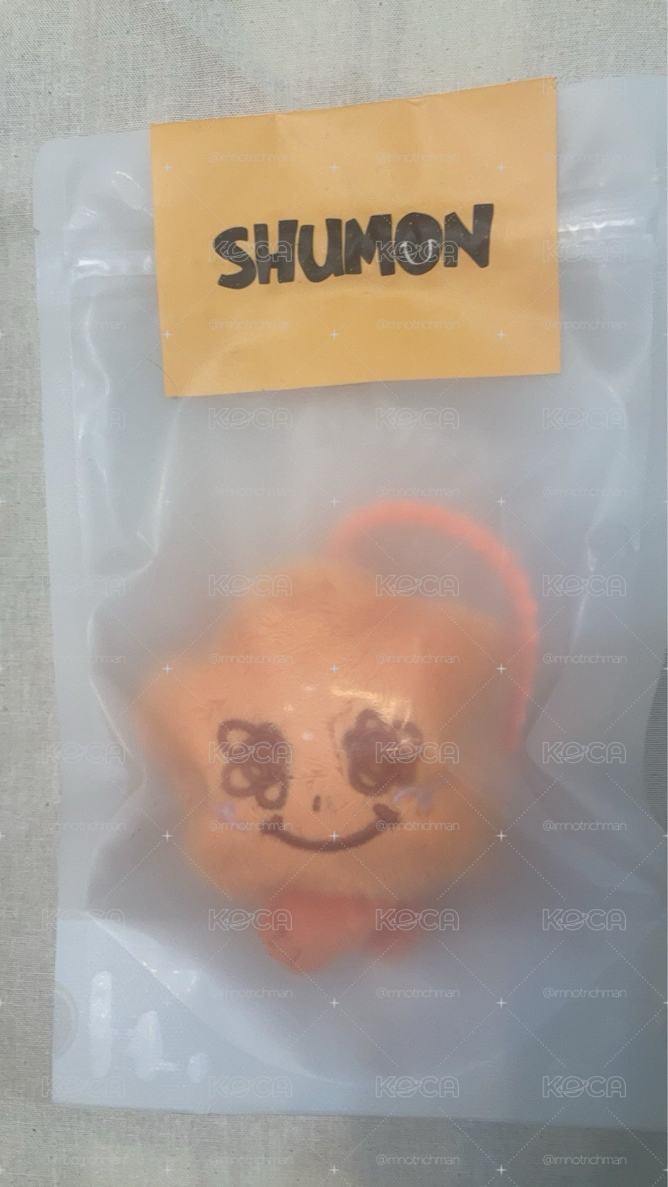 現貨 全新未拆 橘色SHUMON