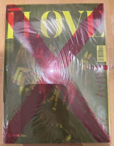 i-dle I LOVE 全新未拆專 x-file