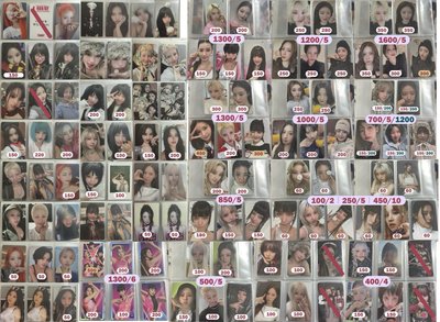 2025 KCON 滿額卡一套 下單前需私訊