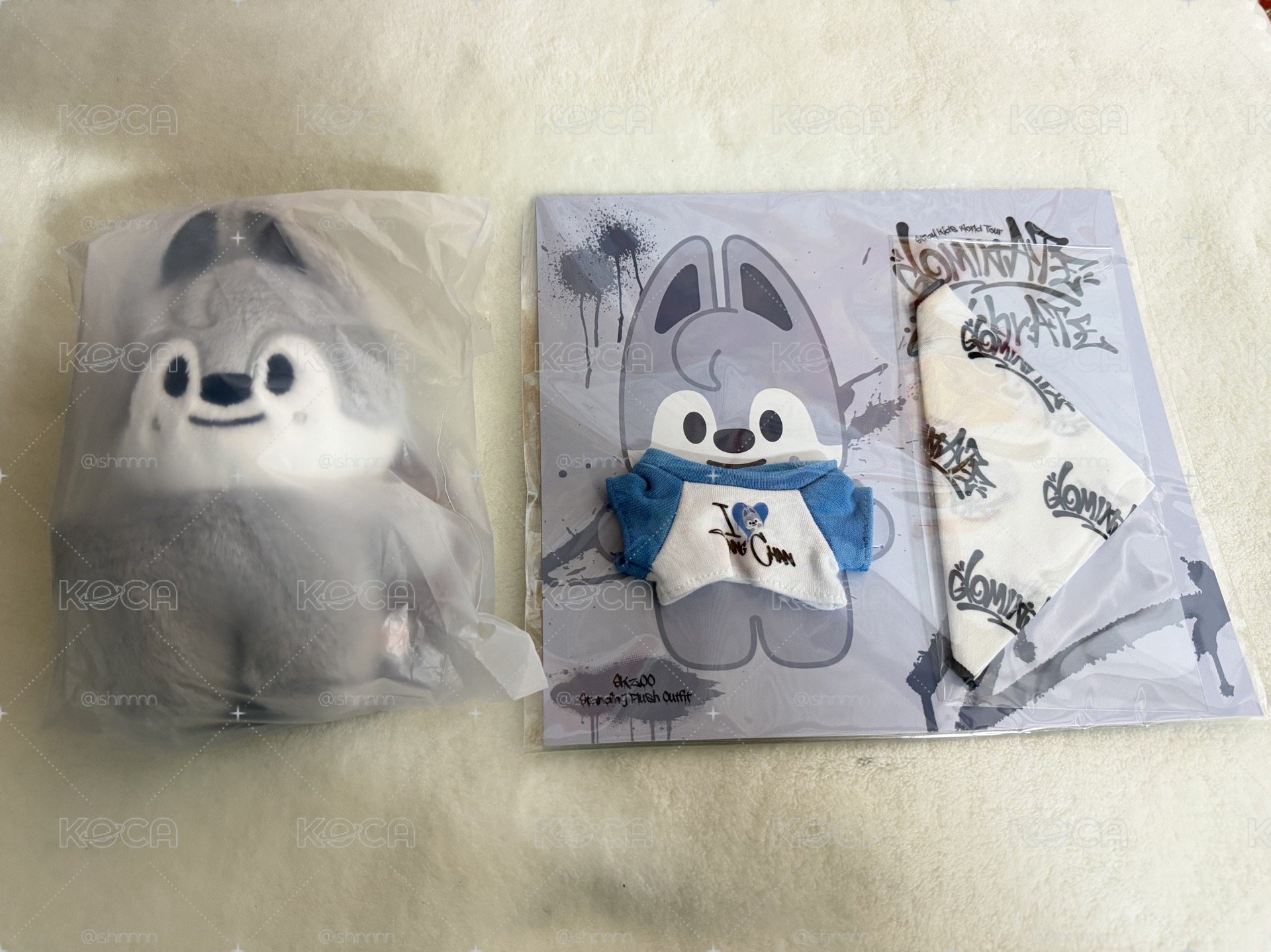 SKZ 燦 站姿娃、娃衣
