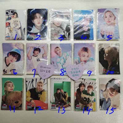 Stray Kids 彬辰菲寅 日本E賞貼紙 未拆封