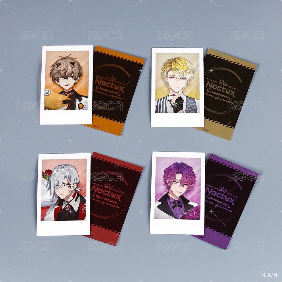 Noctyx 1st Anniversary 拍立得  背面