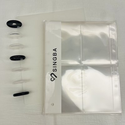 RINGNOTE 小卡卡冊 蘑菇扣環