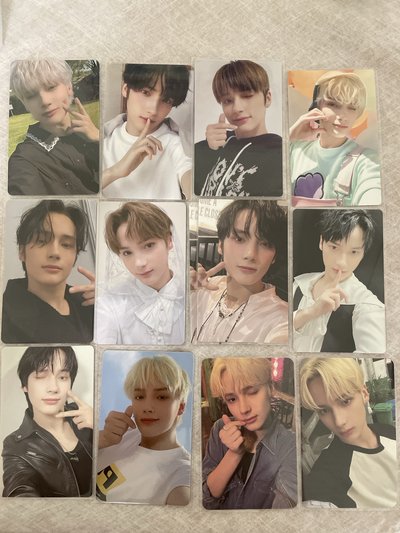 TXT 休寧凱 粽卡 小卡 專輯卡 特典