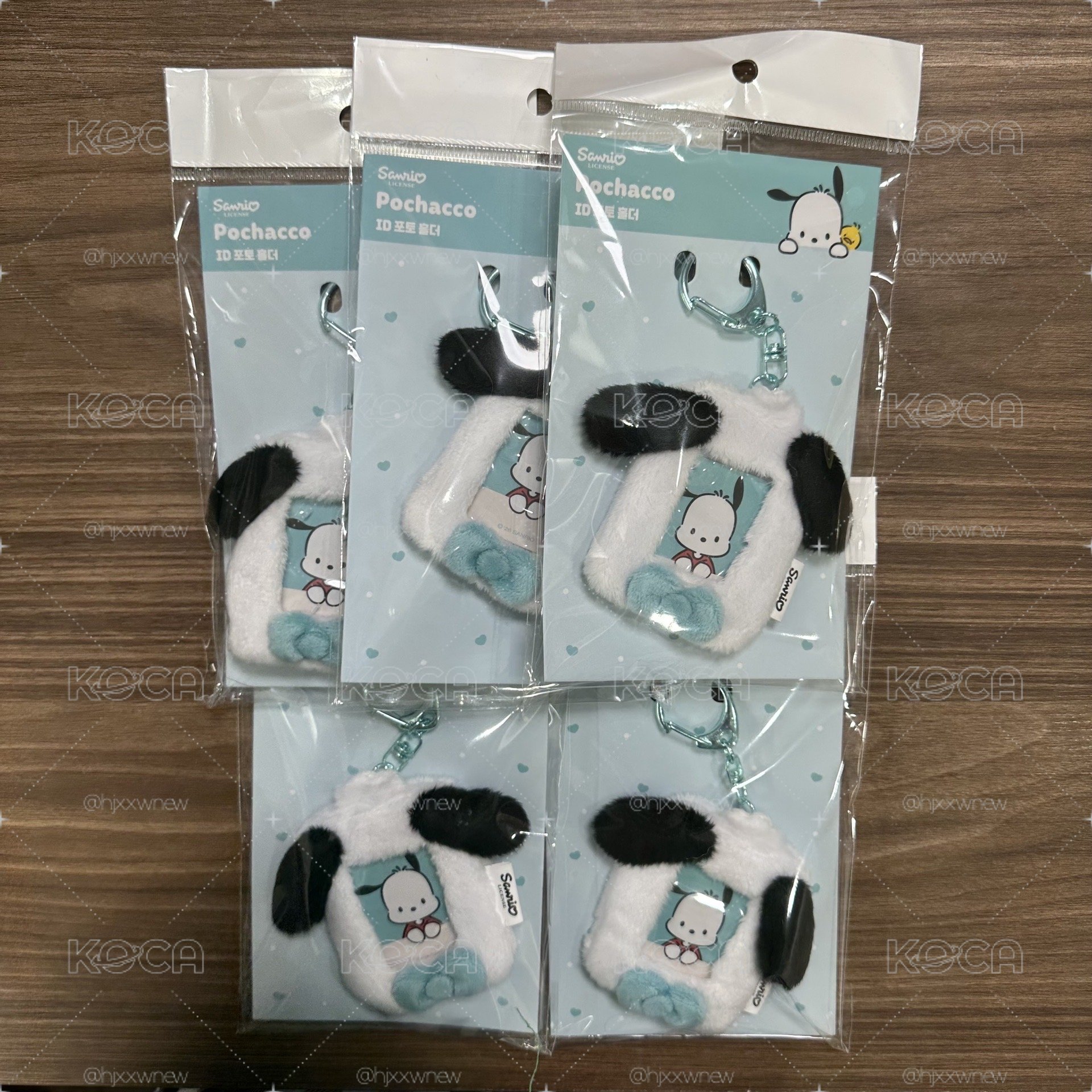韓版三麗鷗 毛絨 證件照 卡套 