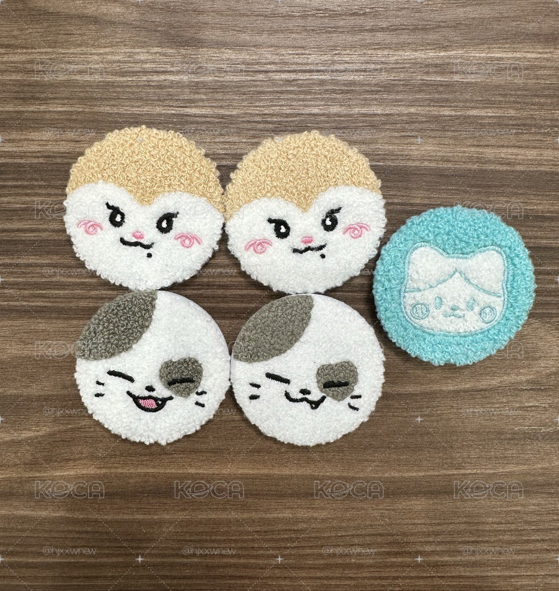 2024 飯咪 TWINZY 絨毛徽章 確認款
