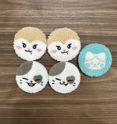 2024 飯咪 TWINZY 絨毛徽章 確認款