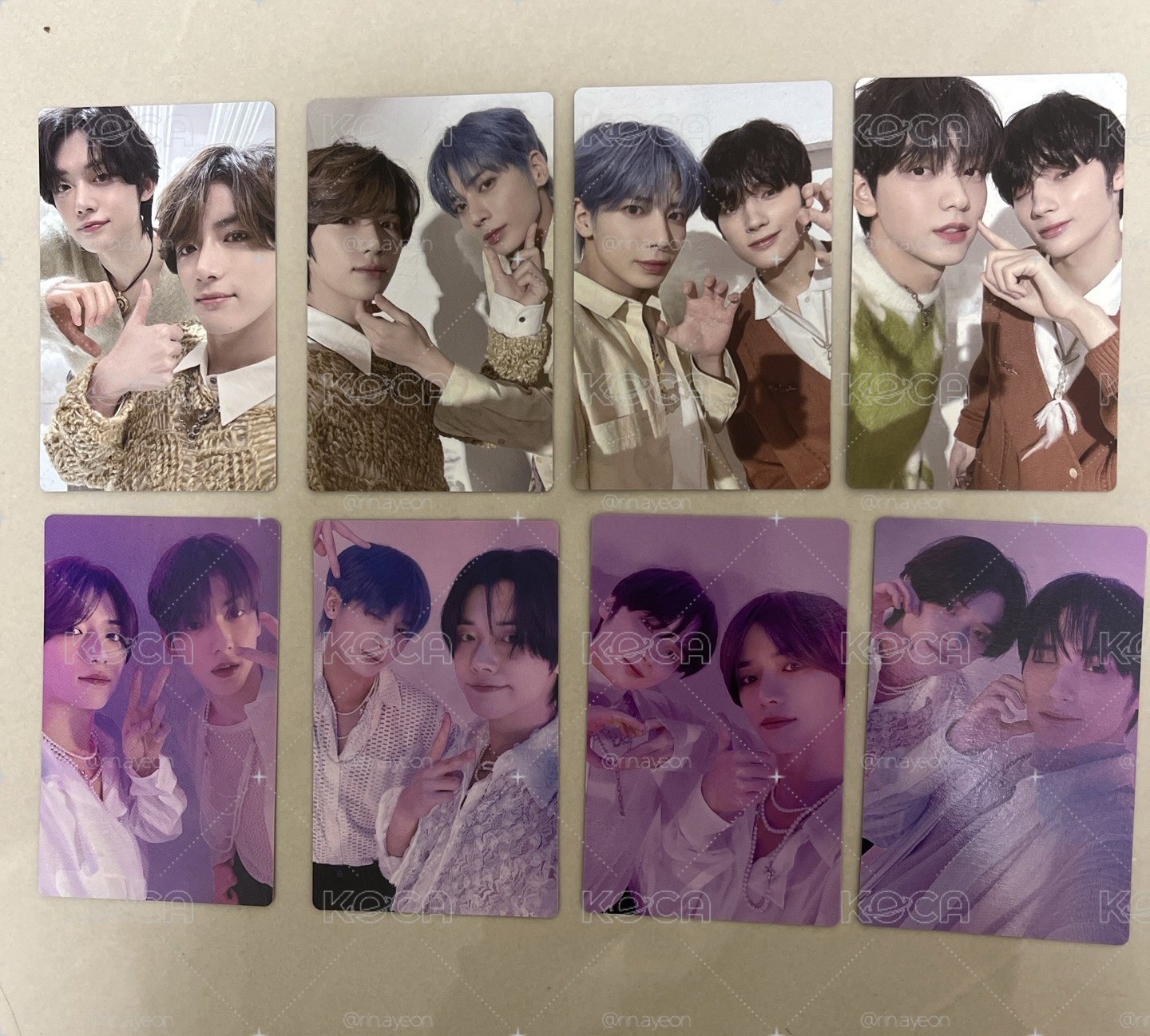 TXT SWEET日專雙人卡