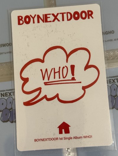 WHO! 專輯 WHO ver.已拆全專